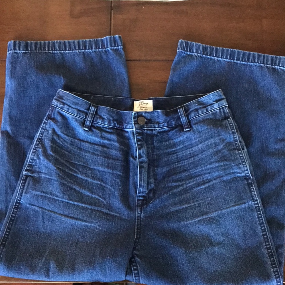 J crew rayner wide leg jean sale